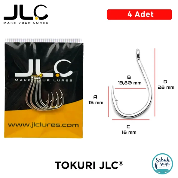 JLC Tokuri Kafa İğnesi (4 Adet) - Resim 2