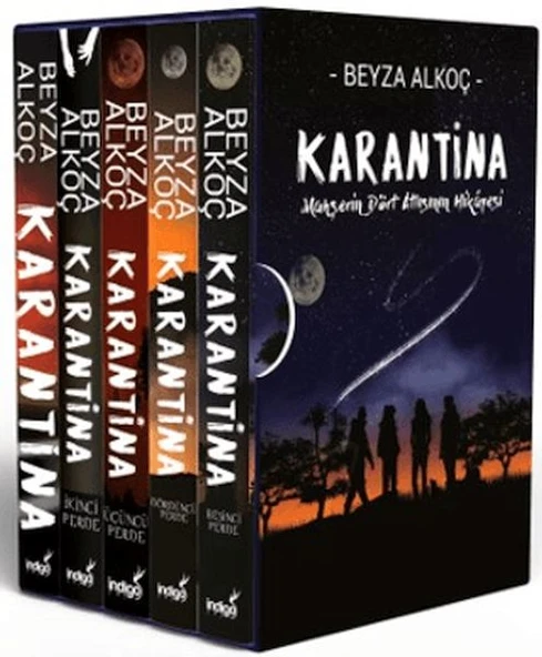 Karantina Serisi 5 Kitap (Kutulu) ürün görseli 1