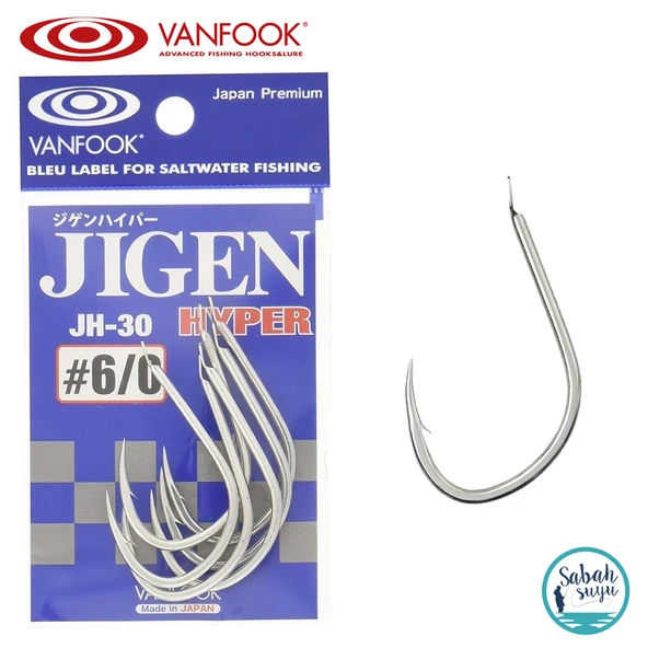 Vanfook Jigen JH-30 Tek Asist İğne #6/0 (6Ad) ürün görseli 1