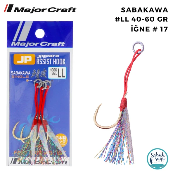 Jigpara Tekli Asist İğne Saba #LL 40-60gr (3 Adet)