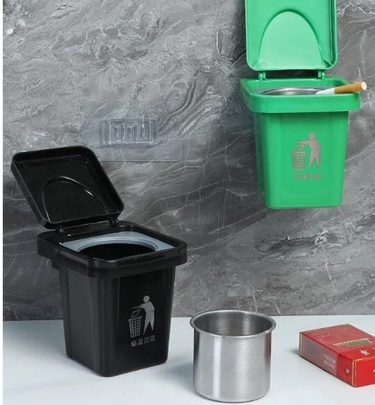 Çöp Kovası Tasarımlı  Küllük - Resim 3