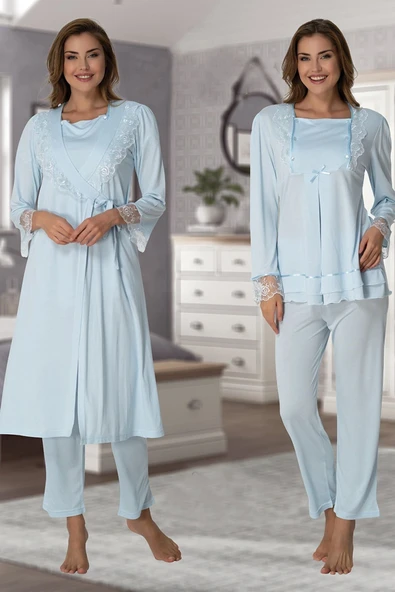 Effortt 2018  Sabahlıklı Lohusa Pijama Takımı ürün görseli 1