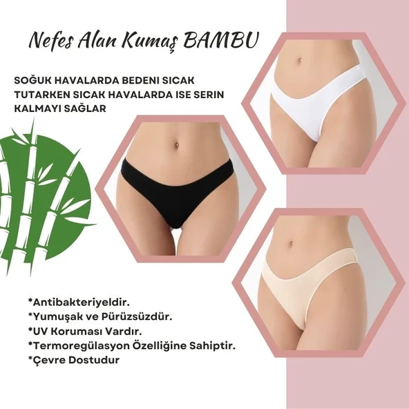 G-Box 936 Bayan Bambu 3'Lü String ürün görseli 1