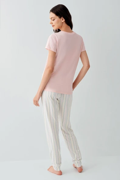 Arnetta 3571-S Kısa Kol Pijama Takımı - Resim 4