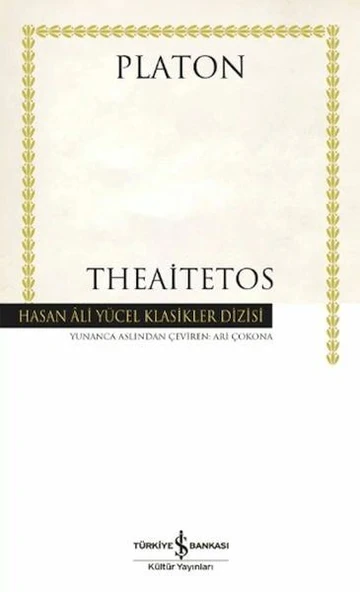 Theaitetos - Hasan Ali Yücel Klasikleri ürün görseli 1