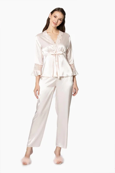 Pierre Cardin 6025 Kısa Gecelikli 6'lı Set - Resim 2