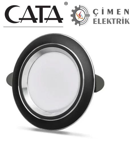 CATA CT 5258 Siyah Kasa Zepra Led Spot 6W 3 Renkli ürün görseli 1