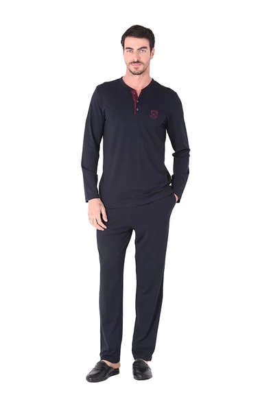 D'S Damat 221001 Uzun Kol Pijama Takımı ürün görseli 1