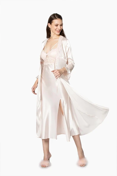 Pierre Cardin 6025 Kısa Gecelikli 6'lı Set - Resim 3