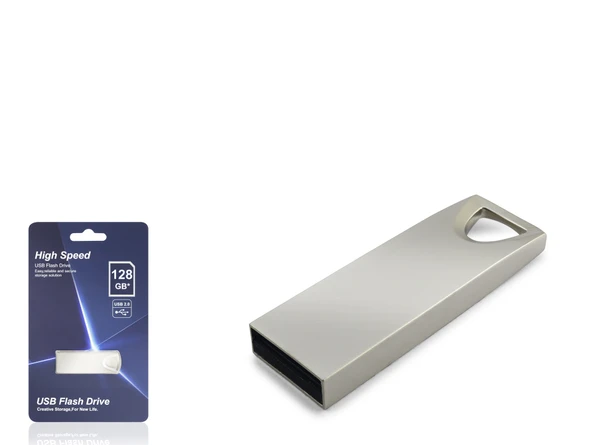 128 Gb Usb 2.0 Metal Gövde Flash Bellek ELBA-128M ürün görseli 1
