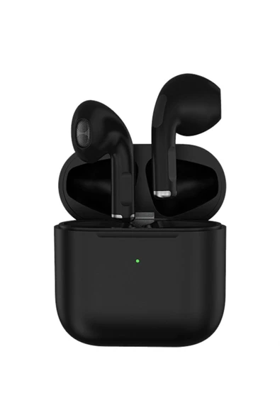 Kulak İçi Kablosuz Bluetooth Kulaklık, Aktif Gürültü Önleme ve Suya Dayanıklı Siyah Tasarım ürün görseli 1