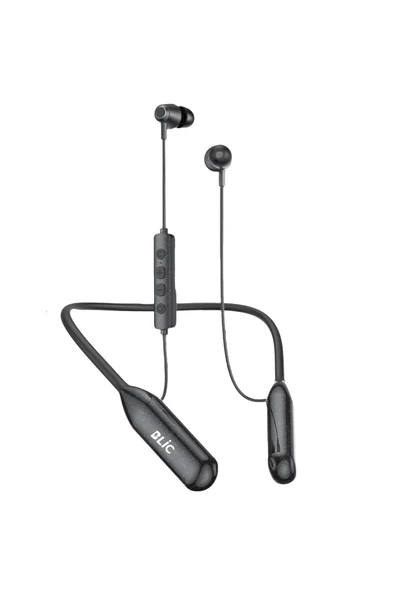 Siyah Boyun Askılı Bluetooth Kulaklık, Aktif Gürültü Önleme ve Oyun Modu Özellikli ürün görseli 1