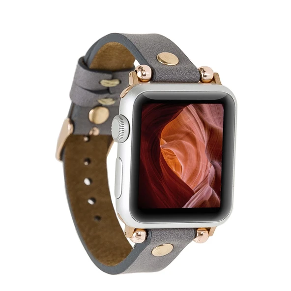 Apple Watch Uyumlu Deri Kordon Ferro 38-40-41mm RT RST9 ürün görseli 1
