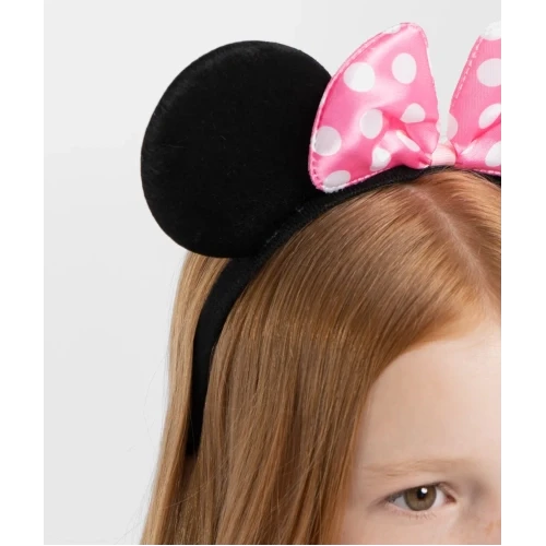 Pembe Fiyonklu Minnie Mouse Tacı - Resim 2
