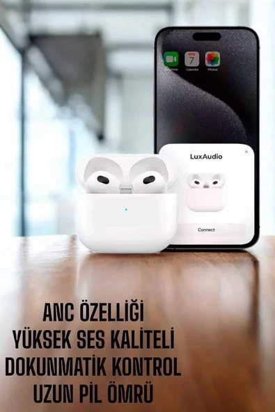 Yeni Nesil Bluetooth Kulaklık ANC Özelliği Yüksek Ses Kaliteli ürün görseli 1