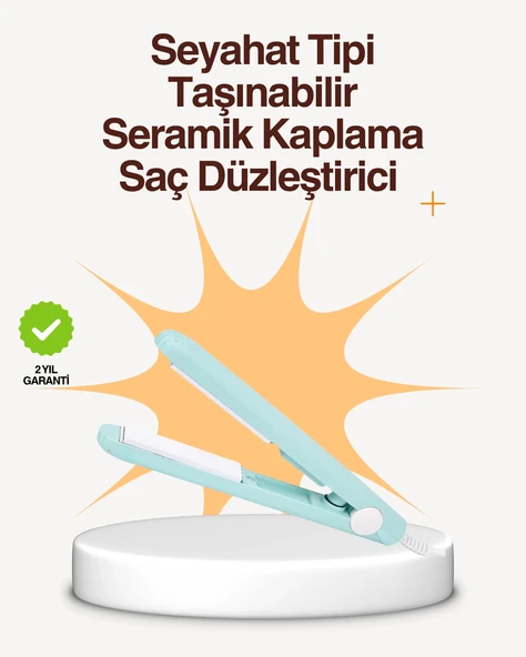 Seramik Kaplamalı, Saç Hasarını Azaltan Kısa Saçlara Uygun Bukle Maşası ürün görseli 1