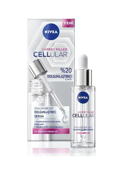 Nivea Cellular Expert Filler Hyaluronik Asit Dolgunlaştırıcı Yüz Serumu 30 ml ürün görseli 1