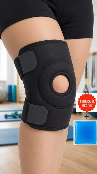 Ergonomik Destekli Spor Diz Korsesi Menisküs Ağrısı İçin ürün görseli 1