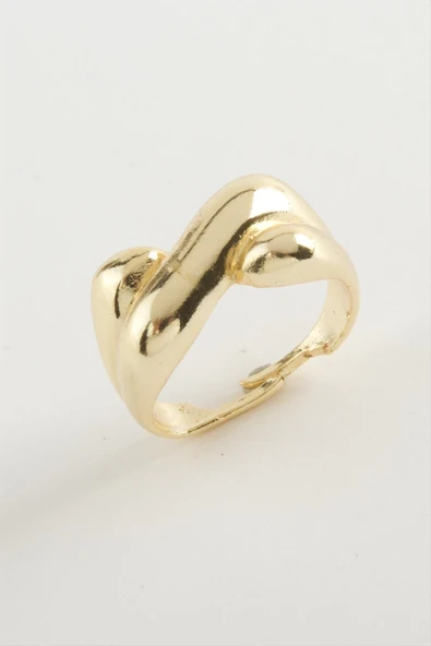 Oval Metal Yüzük ürün görseli 1
