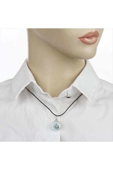Nazarlı Cam Kolye - Resim 2