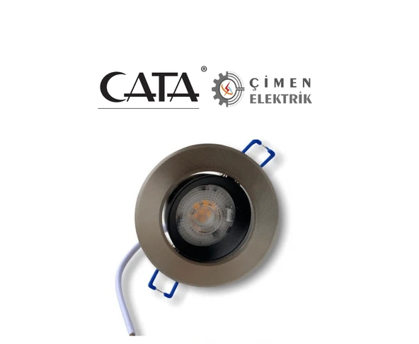 CT 5252 Cata 7W Satin Gövde Led Spot Armatür Beyaz Işık 6400K ürün görseli 1