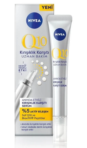 Nivea Q10 Anında Etkili Kırışıklık Karşıtı Yüz Serumu 15 ml ürün görseli 1