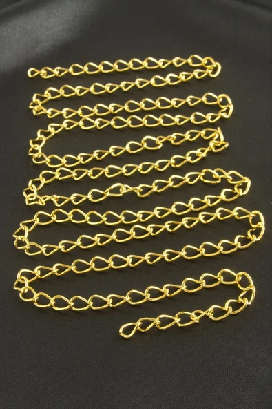 6 mm Oval Zincir 1 metre ürün görseli 1