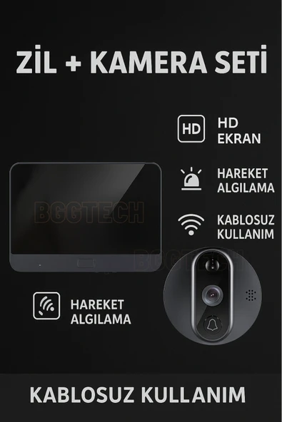 Telsiz & Kamera & Dedektör - Renk: Çok Renkli, Pil ile mi çalışır?, Gece Görüşü, Canlı İzleme ürün görseli 1