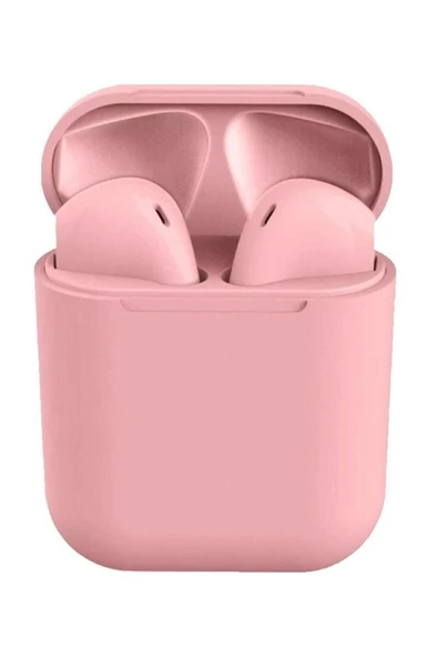 Pembe Kablosuz Kulak İçi Kulaklık - Dokunmatik Kontrol ve Suya Dayanıklı Bluetooth 5.0 Özellikli ürün görseli 1