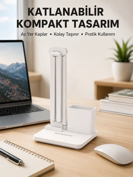 Ev ve Ofis İçin Fonksiyonel Masa Lambası | Enerji Tasarruflu, Çok Yönlü Kullanım Yeni Nesil ürün görseli 1