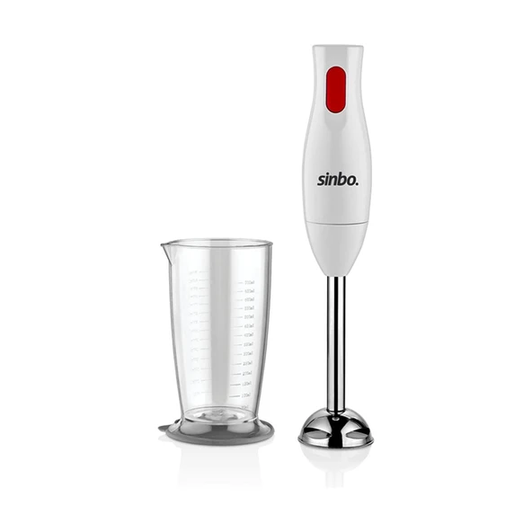 Sinbo Çubuk El Blender - 700 ml Ölçekli Hazne - Paslanmaz Çelik Uçlu ürün görseli 1