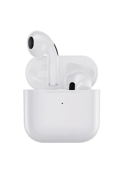 Mini Kablosuz Kulaklık - Bluetooth 5.0, Dokunmatik Kontrol ve Suya Dayanıklı Beyaz Tasarım ürün görseli 1