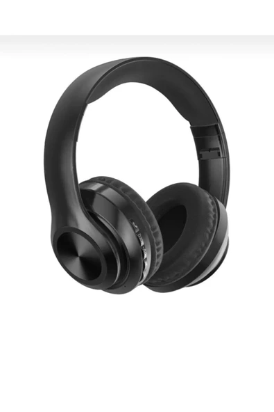 Pembe Kablosuz Kulak Üstü Kulaklık, Bluetooth 5.0, FM Radyo, SD Kart ve AUX Girişi, RGB Işıklı ürün görseli 1