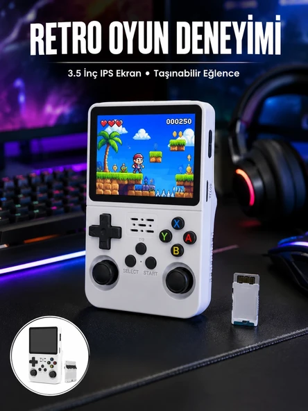 Retro El Konsolu – Gelişmiş Donanım ve Özelleştirilebilir Yazılım Yapısı Yeni Nesil ürün görseli 1