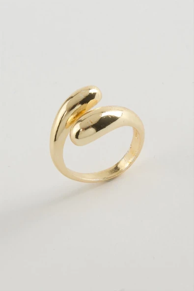 Oval Metal Yüzük ürün görseli 1