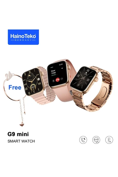 Akıllı Saat - Renk: Çok Renkli, Kasa Renk: Rose Gold, Kordon Renk: Çok Renkli | Teknik Özellikleri ürün görseli 1