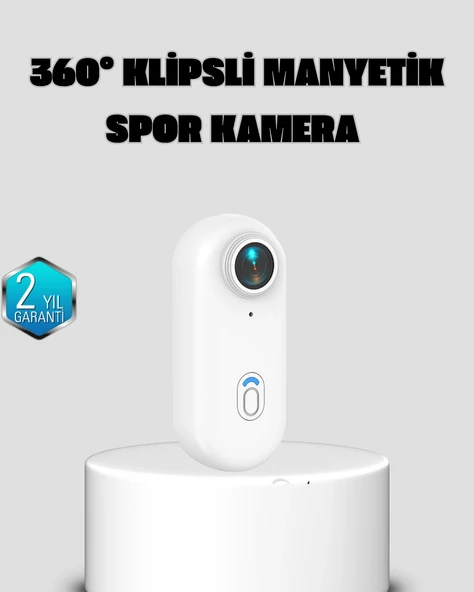 Kompakt 4K Aksiyon Kamerası Suya Dayanıklı WiFi ve 120° Geniş Açı ürün görseli 1