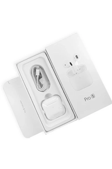 Kulak İçi Kablosuz Bluetooth Kulaklık - Beyaz Renk, Dokunmatik Kontrol ve Suya Dayanıklı ürün görseli 1