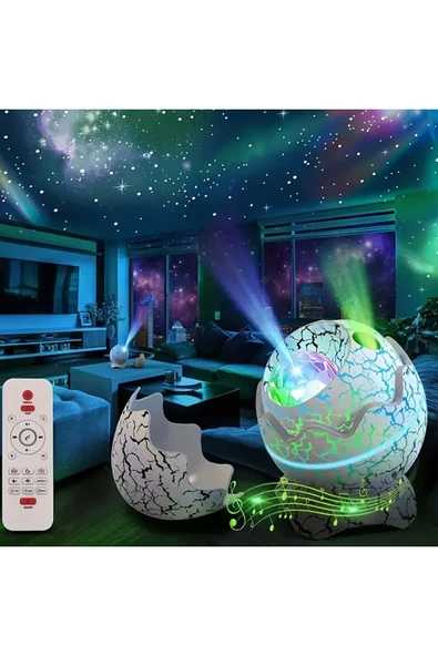 Masa ve Gece Lambası - Renk: Beyaz, Özellik: Renk Değiştirme, Materyal: Plastik, Boyut/Ebat: 10 x 15 ürün görseli 1