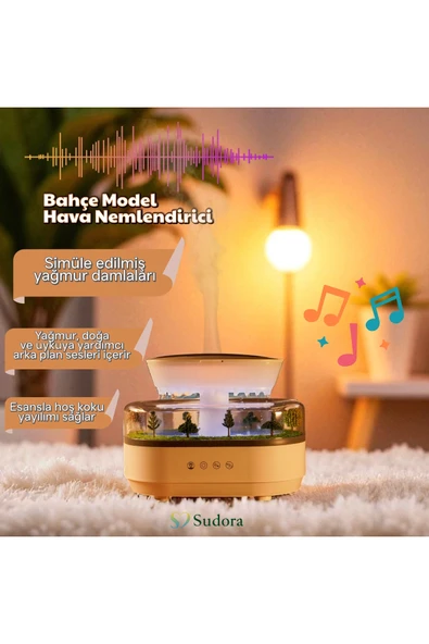 Beyaz Renkli, Soğuk Kullanımlı ve Ev Tipi Kullanıma Uygun Hava Nemlendirici Cihazı ürün görseli 1