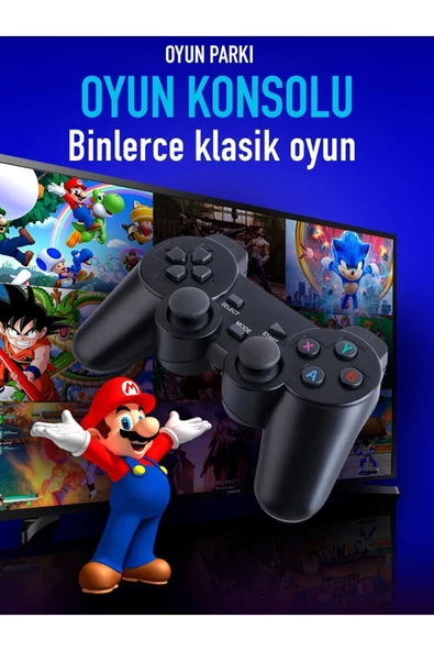 Diğer Oyun Konsolları - Renk: Siyah, Bluetooth, Özellik: Kumandalı | Teknik Özellikleri ve Kullanım ürün görseli 1