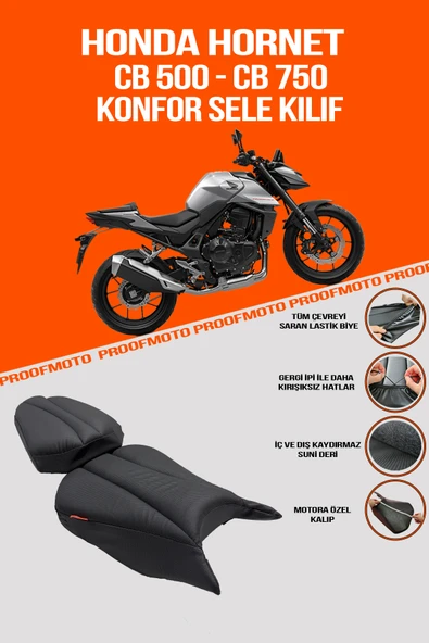 HONDA HORNET CB 500 - CB 750 Konfor Sele Kılıf ürün görseli 1