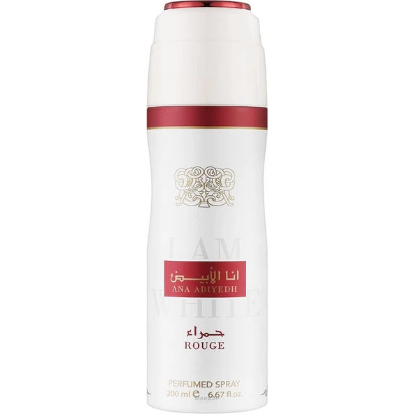 Lattafa Ana Abiyedh Rouge  200 ml Unisex Deodorant ürün görseli 1