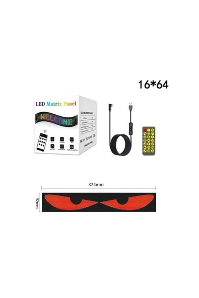 Arma Sticker & Fosfor Şerit - Renk: Siyah, Özellik: Telefon Kontrollü | Teknik Özellikleri ve ürün görseli 1