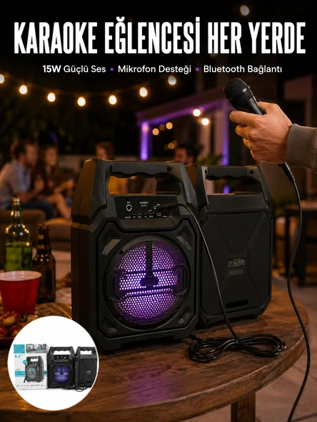 Kablosuz 6.5 İnç TWS Bluetooth Hoparlör Yeni Nesil ürün görseli 1