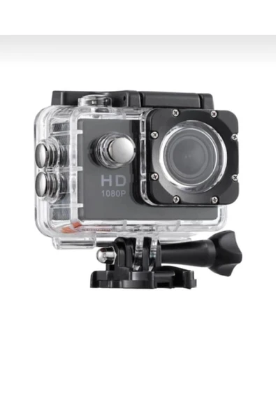 Su Geçirmez Aksiyon Kamerası 1080p Full HD Çözünürlük ve 2.0" LCD Ekran ile Spor Aktiviteleri İçin ürün görseli 1
