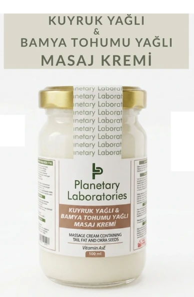 Planetary Laboratories Kuyruk Yağı Bamya Tohumu Yağlı Krem 100 ml ürün görseli 1