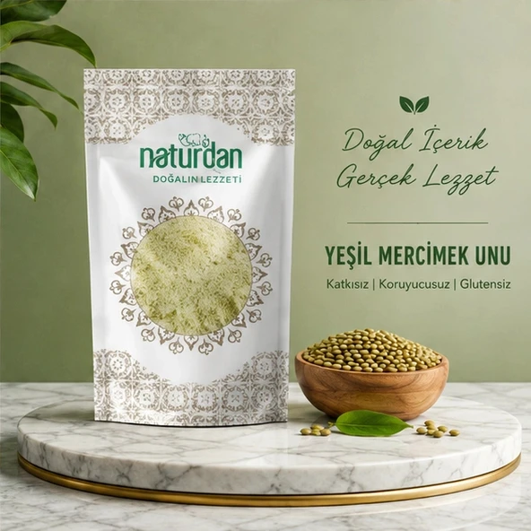 Yeşil Mercimek Unu - 2 kg - Resim 3