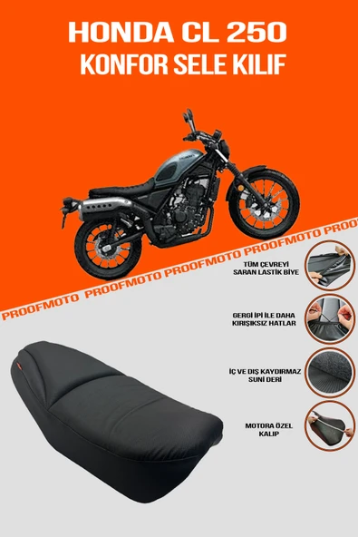 Honda CL 250 Konfor Sele Kılıf ürün görseli 1