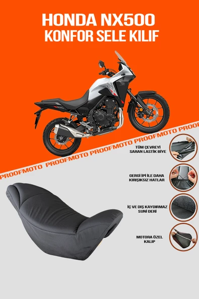 HONDA NX 500 Konfor Sele Kılıf ürün görseli 1